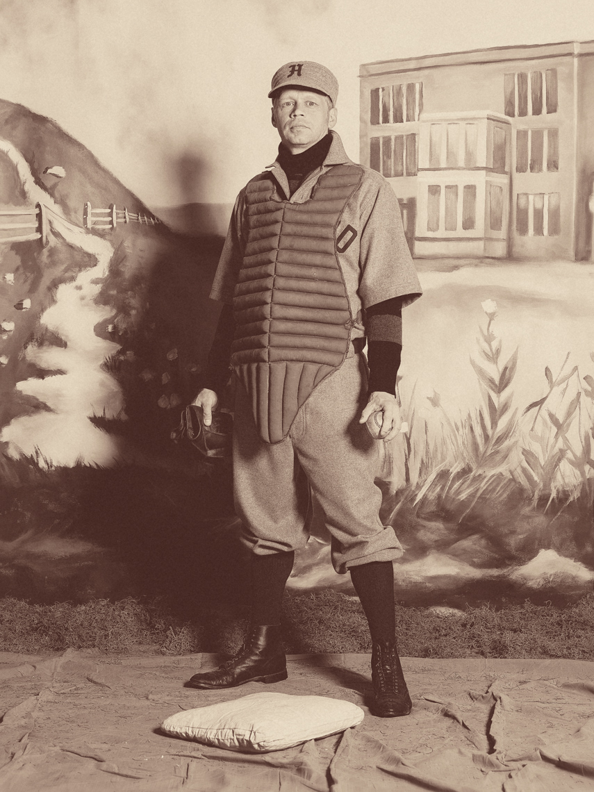 Hosford Baseball Vintage Image Effects