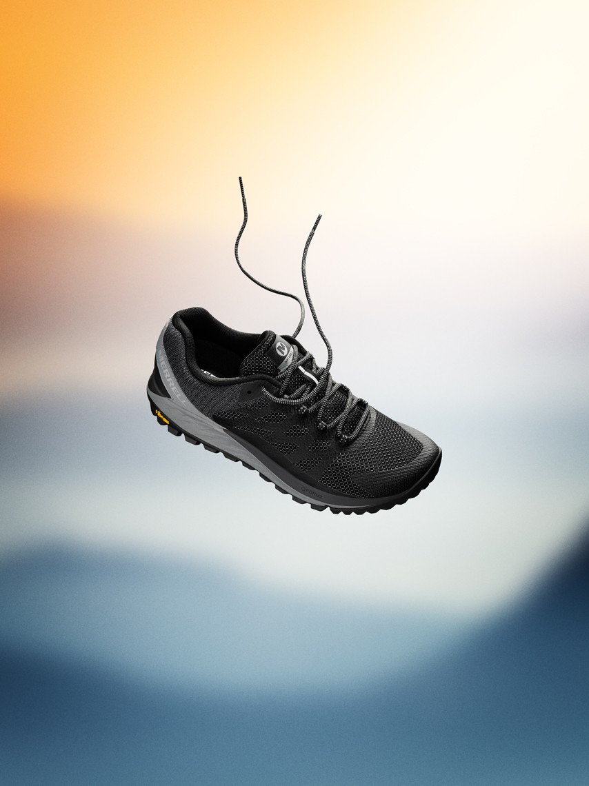Merrell Footwear Image Retouching and Background Composite