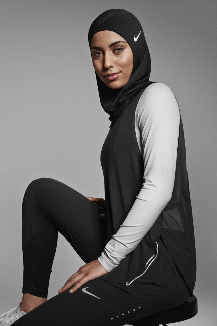 Nike Pro Hijab Image Retouching
