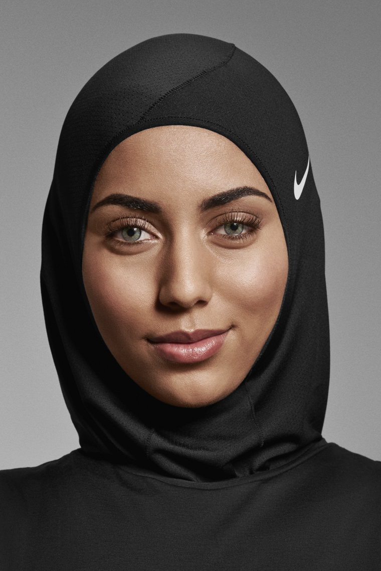 Nike Pro Hijab Image Retouching